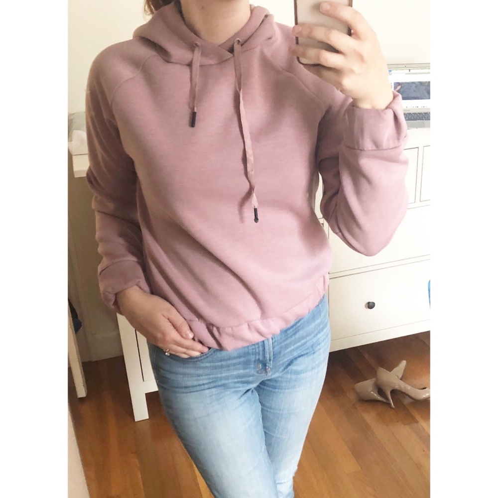 Mondetta Blush Pink Hoodie Sweatshirt - S - Picture 1 of 8